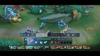 Layla bot lane gameplay mobile of legends 