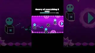 theory of everything 2 easy #geometrydash #gdupdate #level #gd #games #shortvideo #gaming #fyp