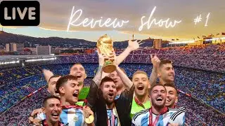 Argentina Wins FIFA WORLDCUP 2022 |Mess vs Cr7 Debate is over|Review show #1|Join me
