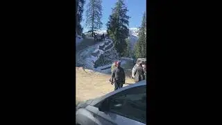 Hamta Pass Vere Dangers Black Ice Road But Beautiful View Amazing Place