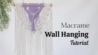 DIY Macrame wall Hanging New Design | Macrame tutorial