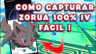 ZORUA 100% IV F&Aacute;CIL ! COMO CAPTURAR ? Pok&eacute;mon go FAKE GPS TUTORIAL COMPLETO