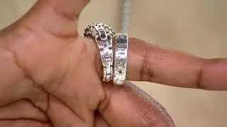 JAI Diamond Pave Cushion or Heart Ring, Sterling Silver on QVC
