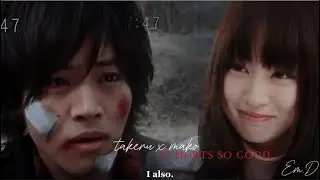 takeru x mako | hurts so good