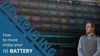Native Instruments Battery - Multiple Midi Inputs and Audio Outputs Tutorial