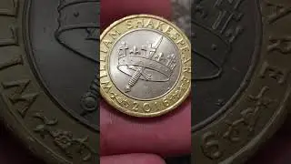 SHAKESPEARE &pound;2 COIN - COIN OF THE DAY EP287 #shorts
