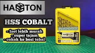 HASSTON HSS Cobalt Iron Drill Bits set 13pcs