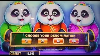 SO CUTE....SA FAN PANDA......@That Slot Guy #slots #casino #pokies