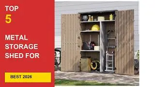 Best Metal Storage Shed For Backyard in 2026 - Expert Reviews in 2026