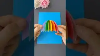 Rainy day craft idea/ Rainy season/kids craft idea/ handmade/paper craft/ Craft it right by Aaradhya
