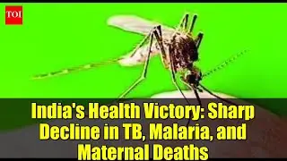 India's Health Victory: Sharp Decline in TB, Malaria, and Maternal Deaths