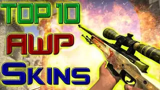 CS:GO - Top 10 AWP Skins! (Best AWP Skins!)