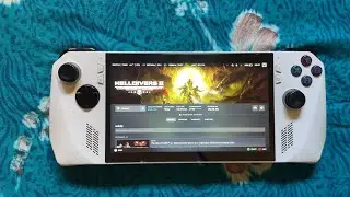 Helldivers 2 Prod_Slim Beta - Asus Rog Ally (pc handheld)
