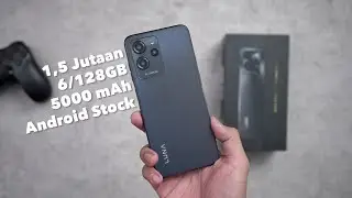 Unboxing Smartphone Lokal TERJANGKAU! Evercoss Luna V6
