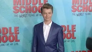 Jacob Hopkins &ldquo;Middle School: The Worst Years of My Life&rdquo; Premiere Red Carpet
