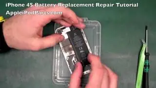 iPhone 4S Genuine Battery Replacement Repair Guide Tutorial