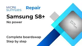 Samsung S8+ CPU Reball Stuck on Samsung Logo fix
