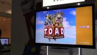 Captain Toad Treasure Tracker Title Screen E3 2014