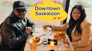 Exploring Downtown Saskatoon Canada 🇨🇦 Dinner at Hearth Restaurant , Downtown Saskatoon ...