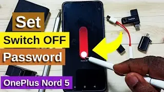 OnePlus Nord 5 | How to Set Switch OFF Password on OnePlus Nord 5