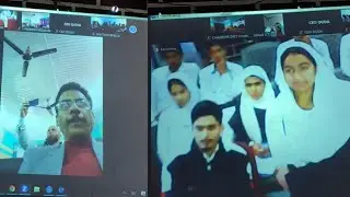 Inauguration of e-kaksha online classes by DC Saab and CEO Saab | Jangalwar Students talk to CEO Sir