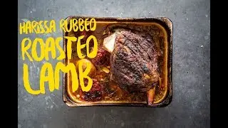 Slow Roasted Lamb - Super EASY with Harissa Rub