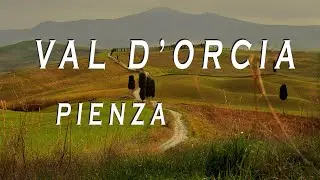 PIENZA - VAL D'ORCIA BY DRONE - FREE FPV