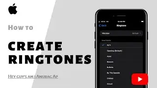 How to create ringtones | #iphone