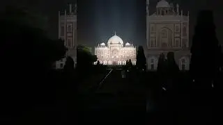 Visit Humayun's Tomb after dark for a mesmerizing view. The night lighting enhances its grandeur