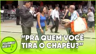 PEGADINHA DO RAUL GIL: O SUSTO DO CHAPÉU!