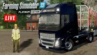 FS22 ANTEPRIMA PLATINUM #1 - LEGNA A GOGO CON PODERAK! @PoderakGames  - GAMEPLAY ITA