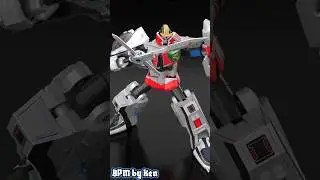 NEW, SMP 3D Formation TimeRobo #shorts #shokuganmodelingproject #timeranger #timerobo #mecha