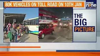 Sankranti Travel Rush Brings Hyderabad To A Standstill | Traffic Jam | News9