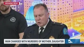 St. Louis police on arrest of man accused of shooting mom and daughter, leaving them in burning home