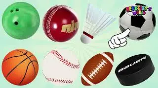 Simple English For Kids | Sports Ball Names | Ball Vocabulary