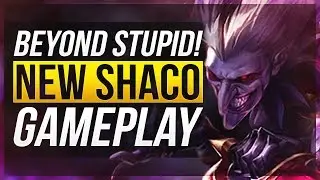 NEW AP SHACO BEYOND STUPID... | Shaco Rework Gameplay - League of Legends