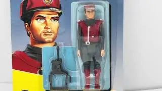 Vintage 1993 Gerry Andersons Captain Scarlet & The Mysterons Vivid Captain Scarlet Action Figure