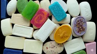 ✨🤩Relaxing ASMR SOAP&bull;Cutting Dry Soap&bull;Bundle of mix colourful ✨ soap & cutting asmr