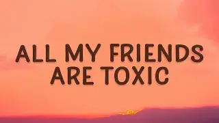 [1 HOUR 🕐] BoyWithUke - Toxic (Lyrics) | All my friends are toxic