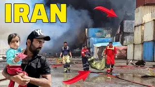 IRAN Power Plant Explosion !! One day ago...
