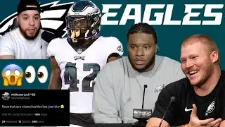 Eagles Tyler Steen Gets High Praise!! K'Von Wallace TWEETS Zero Missed Tackles!! Schedule Updates!