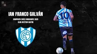 Ian Franco Galv&aacute;n | Mediocampista | Atl&eacute;tico Sastre (1&deg; semestre 2025)