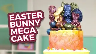 Easter Bunny MEGA CAKE! | Secret Surprise INSIDEÖ | How To Cake It