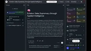 An Echelon self-generated Podcast explains the complexities of Echelon Ai Control built by Syan Kazi