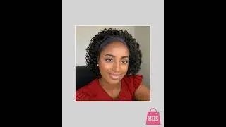 Curly Pixie Headband Wig