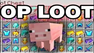 MINECRAFT PIG DROP OP ITEMS |1.19+