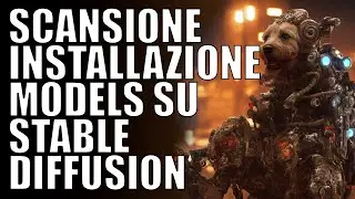 Guida SCANSIONE e INSTALLAZIONE nuovi MODELS in STABLE DIFFUSION // Windows 11 22H2
