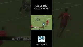Djorkaeff marque un ciseau retourn&eacute; de L&Eacute;GENDE dans le match Roma - Inter