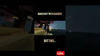 Minecraft with shaders🔥🔥/Minecraft/#minecraft #shaders #viral