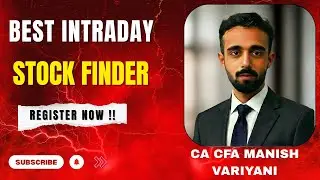 Daily Best Intraday Stock Finder using Algo | How to Find Intraday Stock ?